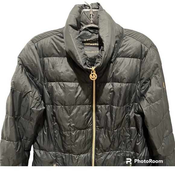 MICHAEL‎ Kors Packable Down Fill Jacket size Medium - Picture 2 of 6